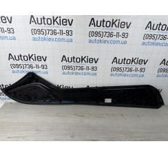 Праве облицювання накладка карта центральної консолі AUDI A8 D4 2010-2018 чорна