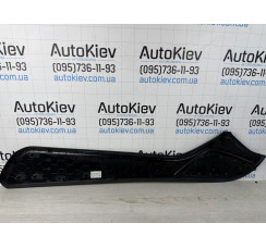 Облицювання накладка карта ліва центральної консолі AUDI A8 D4 2010-2018 чорна