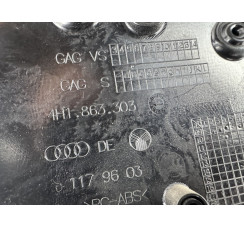 Облицювання накладка карта ліва центральної консолі AUDI A8 D4 2010-2018 чорна