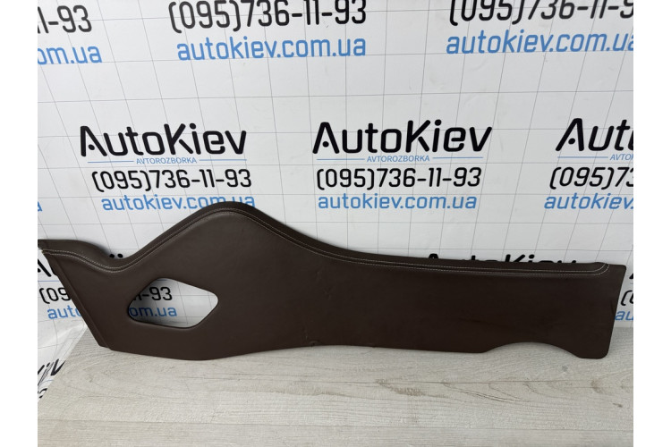 Обшивка центральной консоли задняя левая AUDI A8 4H 2010-2018 4H4863455