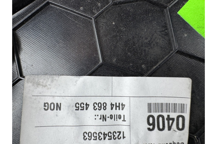 Обшивка центральной консоли задняя левая AUDI A8 4H 2010-2018 4H4863455