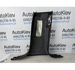 Обшивка стойки центральной левая черная Audi A8 D4 2010-2017