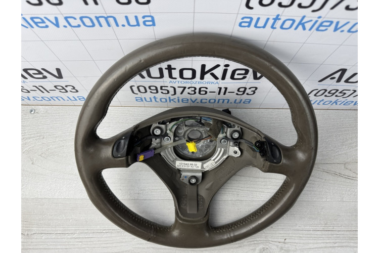 Руль кожаный серый - AUDI A6 C5 LIFT 2001-2005 8Z0419091AD Руль кожаный серый - AUDI A6 C5 LIFT 2001-2005 8Z0419091AD