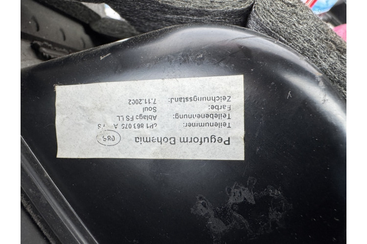 Защита под руль Audi A3 S3 8P 2003-2013 8p1863075a