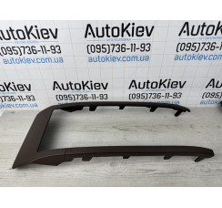 Защита подлокотника кожа коричневый Audi A8 D4 2010-2017 