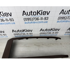 Защита подлокотника кожа коричневый Audi A8 D4 2010-2017 