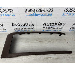 Защита подлокотника кожа коричневый Audi A8 D4 2010-2017 