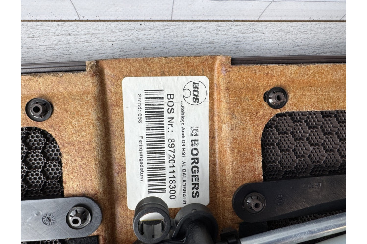 Полка задняя шторка ALCANTARA - AUDI A8 D4 4H 2010-2017 4H4863412C