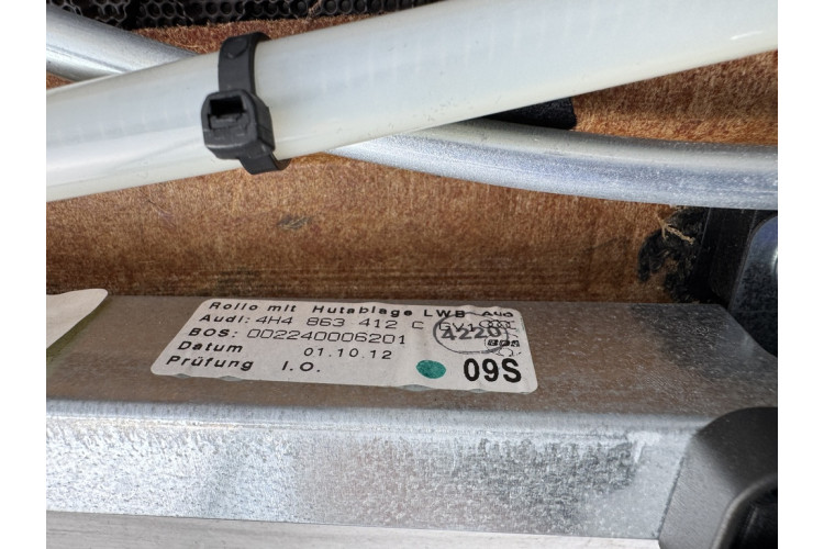 Полка задняя шторка ALCANTARA - AUDI A8 D4 4H 2010-2017 4H4863412C