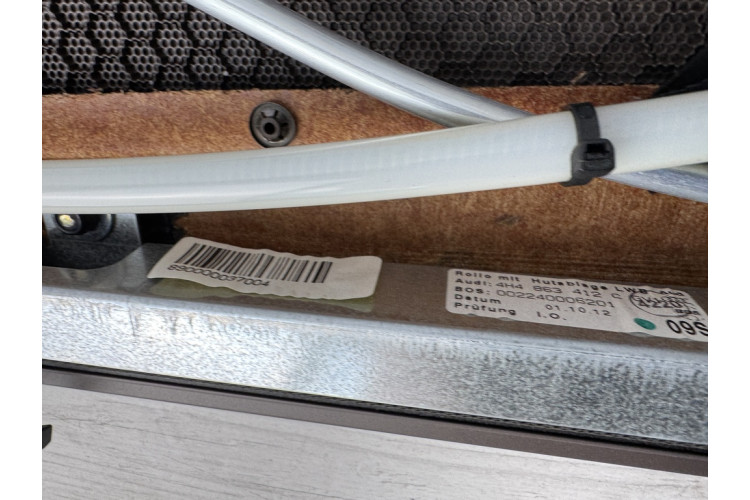 Полка задняя шторка ALCANTARA - AUDI A8 D4 4H 2010-2017 4H4863412C