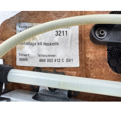 Полиця задня шторка ALCANTARA - AUDI A8 D4 4H 2010-2017