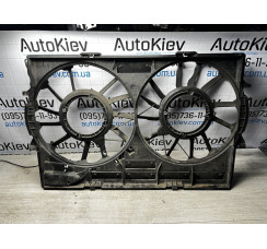 Корпус вентиляторов диффузор Audi A8 D4 W12 CEJA 2010-2017