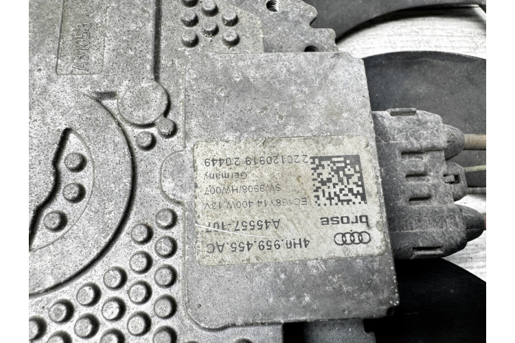 Вентилятор (крыльчатка) радиатора охлаждения правый Audi A8 D4 2010-2017 4H0959455AC