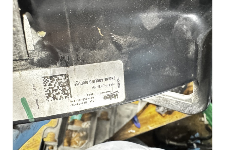 Диффузор вентилятор кожух радиатора в сборе Honda Civic X FC 16-21 2.0 состояние нового 190155BAA01 Диффузор вентилятор кожух радиатора в сборе Honda Civic X FC 16-21 2.0 состояние нового 190155BAA01