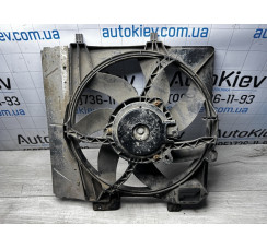 Дифузор радіатора охолодження, у зборі з мотором та крильчаткою Citroen C-Elysee 2016-2024