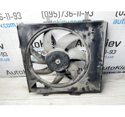 Дифузор радіатора охолодження, у зборі з мотором та крильчаткою Citroen C-Elysee 2016-2024