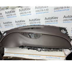 Торпедо передня панель з AIRBAG Audi A8 S8 D4 w12 чорна шкіра рядок
