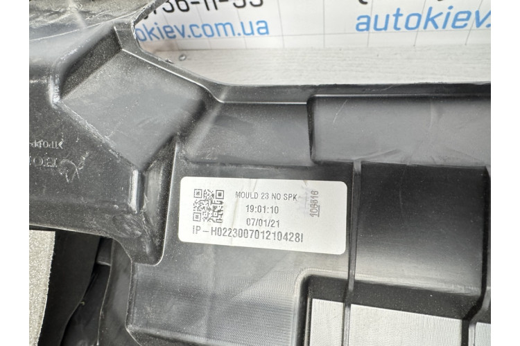 Торпедо передняя панель с AIRBAG Honda Civic X FC 2016-2021 черная дефект на фото 77100TBAA00ZA