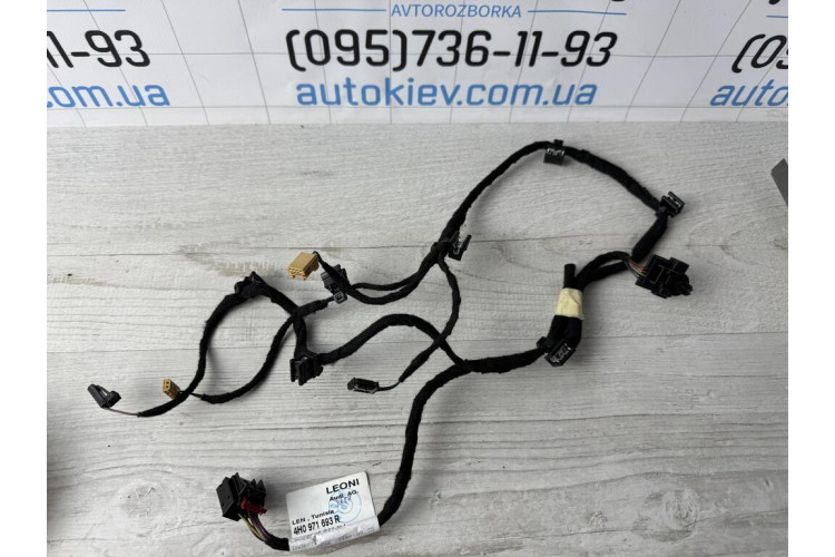 Джгут проводки двері задньої правої Audi A8 4H 2010-2017 4H0971693R