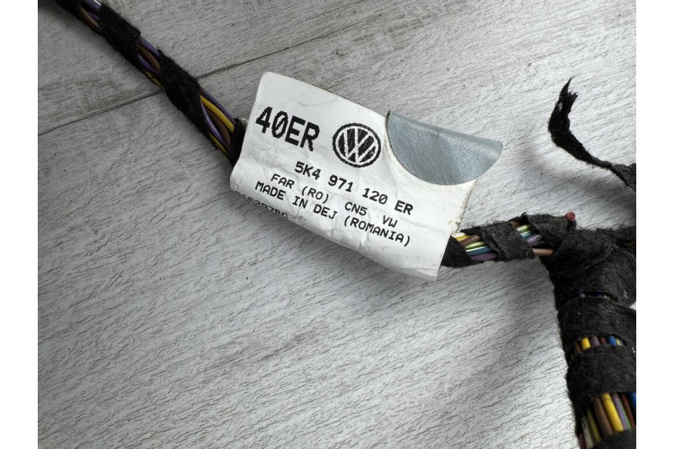Джгут проводки двері передньої лівої Volkswagen Golf VI 2009-2013 5K4971120ER