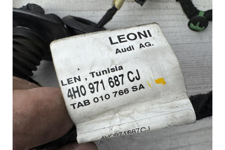 Жгут проводки двери задней правой Audi A8 S8 D4 4H 2010-2017 4H0971687CJ