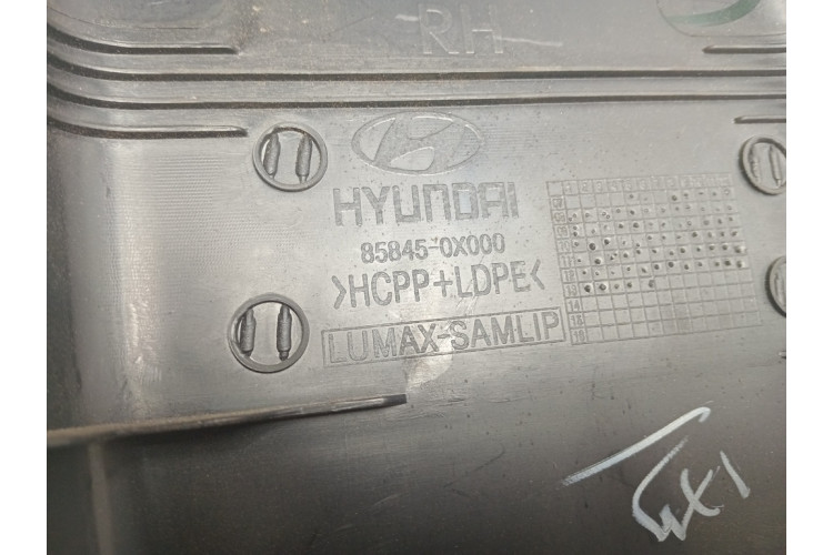 Накладка центральной стойки нижняя правая Hyundai i10 2007-2013 858450X000