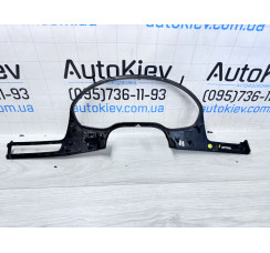 Декоративная накладка (черная) панели приборов Audi A8 [4H] 2010-2017