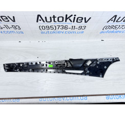 Декоративна внутрішня накладка правих передніх дверей (Алюміній. У зборі) Audi A8 [4H] 2010-2017