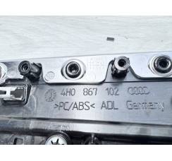 Декоративна внутрішня накладка правих передніх дверей (Алюміній. У зборі) Audi A8 [4H] 2010-2017