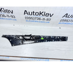 Декоративний молдинг двері лівий передній (Алюміній. У зборі) Audi A8 [4H] 2010-2017