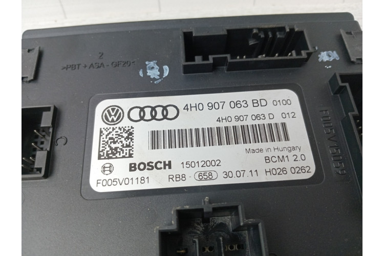 Блок керування бортової мережі Audi A6 C7 4G 2011-2018 4H0907063BD