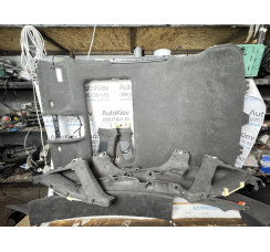 Стеля чорна Алькантара повний комплектний люк Solar сонячна панель Alc. soul 99 Alcant o. L Audi A8 D4 2010-2017