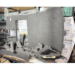 Стеля чорна Алькантара повний комплектний люк Solar сонячна панель Alc. soul 99 Alcant o. L Audi A8 D4 2010-2017