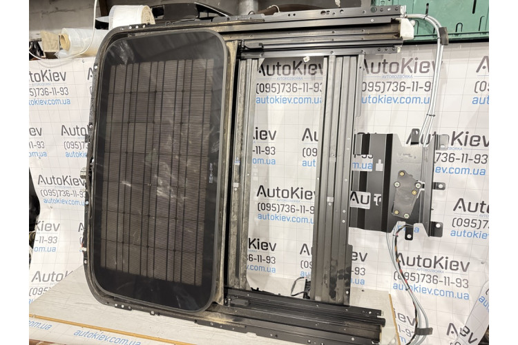 Стеля чорна Алькантара повний комплектний люк Solar сонячна панель Alc. soul 99 Alcant o. L Audi A8 D4 2010-2017 4H0867505D