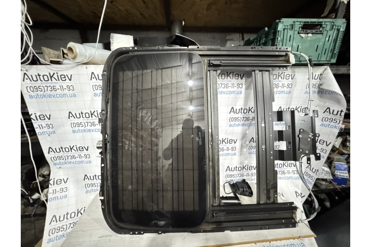 Стеля чорна Алькантара повний комплектний люк Solar сонячна панель Alc. soul 99 Alcant o. L Audi A8 D4 2010-2017 4H0867505D