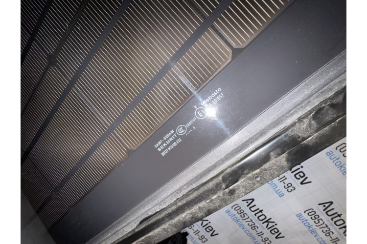Стеля чорна Алькантара повний комплектний люк Solar сонячна панель Alc. soul 99 Alcant o. L Audi A8 D4 2010-2017 4H0867505D