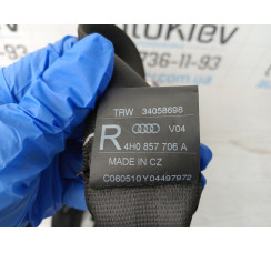 Ремень безопасности передний  Audi A8 S8 D4 4H 2010-2017