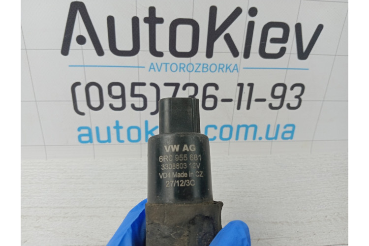 Мотор омивача фар VW tiguan 2011-2016 6R0955681