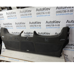 Обшивка задней полки черная/коричневая  для Audi A8 (D4) 2009-2017