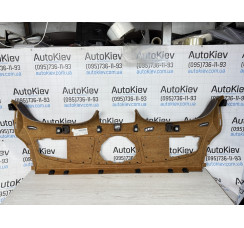 Обшивка задней полки черная/коричневая  для Audi A8 (D4) 2009-2017