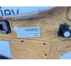 Обшивка задней полки черная/коричневая  для Audi A8 (D4) 2009-2017