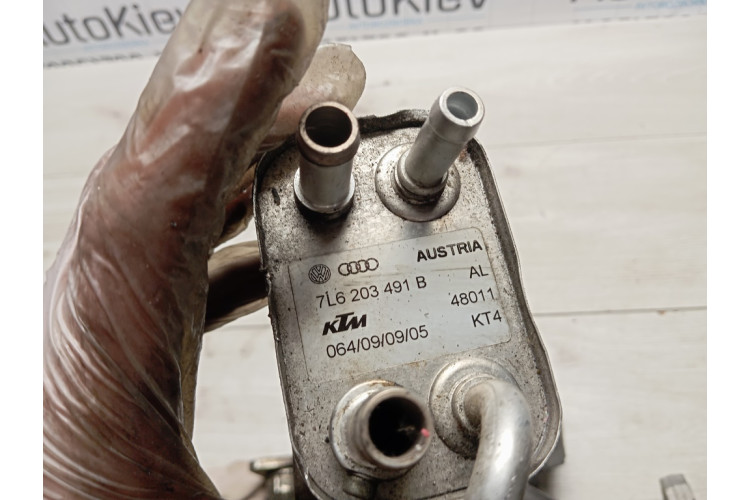 Теплообмінник (радіатор паливний) VW Touareg 3.0tdi 2002-2010 7L6203491B Теплообмінник (радіатор паливний) VW Touareg 3.0tdi 2002-2010 7L6203491B