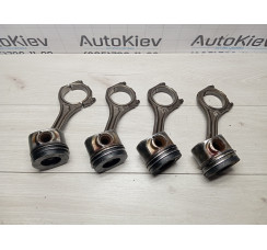 Шатун із поршнем Audi A6 C6 3.0tdi 2004-2011