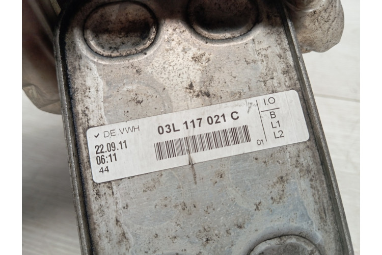 Радиатор масляный (холодильник) 1.6/2.0tdi Volkswagen Tiguan 2007-2011 03L117021C Радиатор масляный (холодильник) 1.6/2.0tdi Volkswagen Tiguan 2007-2011 03L117021C