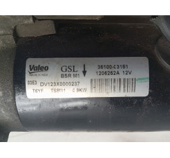 Стартер Hyundai I10 2007-2013