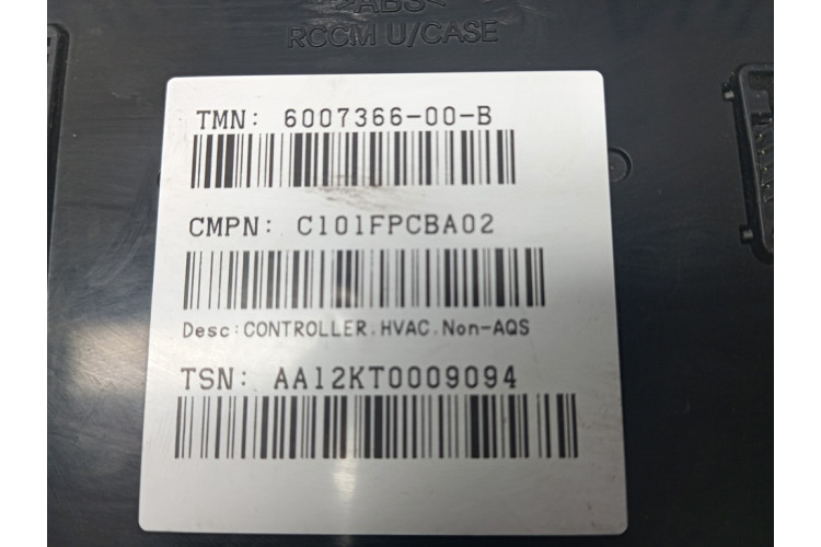 Блок керування клімат-контролем Tesla Model S 2012-2016 600736600B