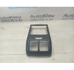 Накладка центральної консолі задня VW Golf VI 2009-2013