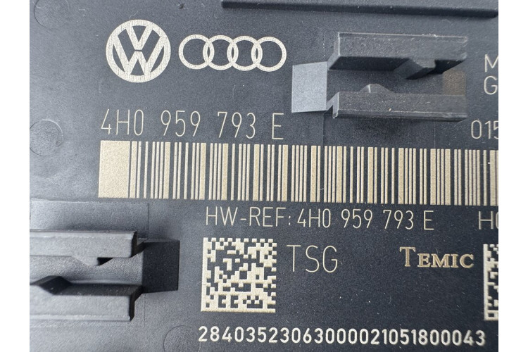 Блок керування двері перед лев Audi A8 D4 2010-2017 4h0959793e
