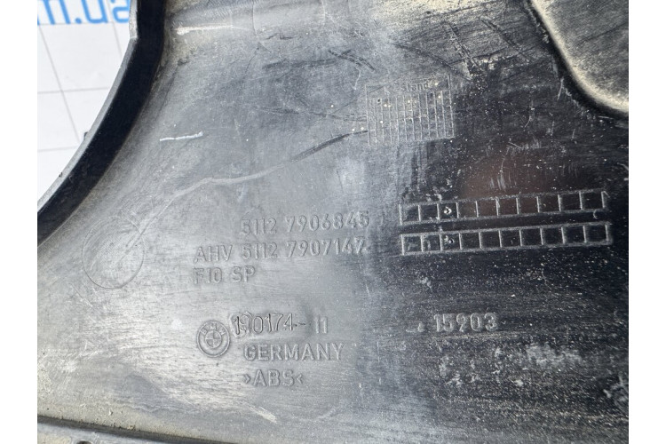 Направляющая заднего бампера Bmw 3 F34 51127906845