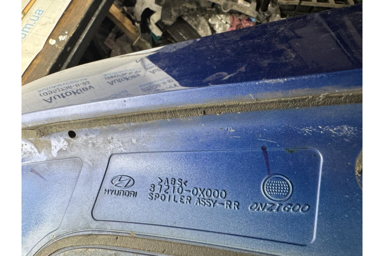 Спойлер кришки багажника Spoiler Hyundai i10 2010-2013 872100X00